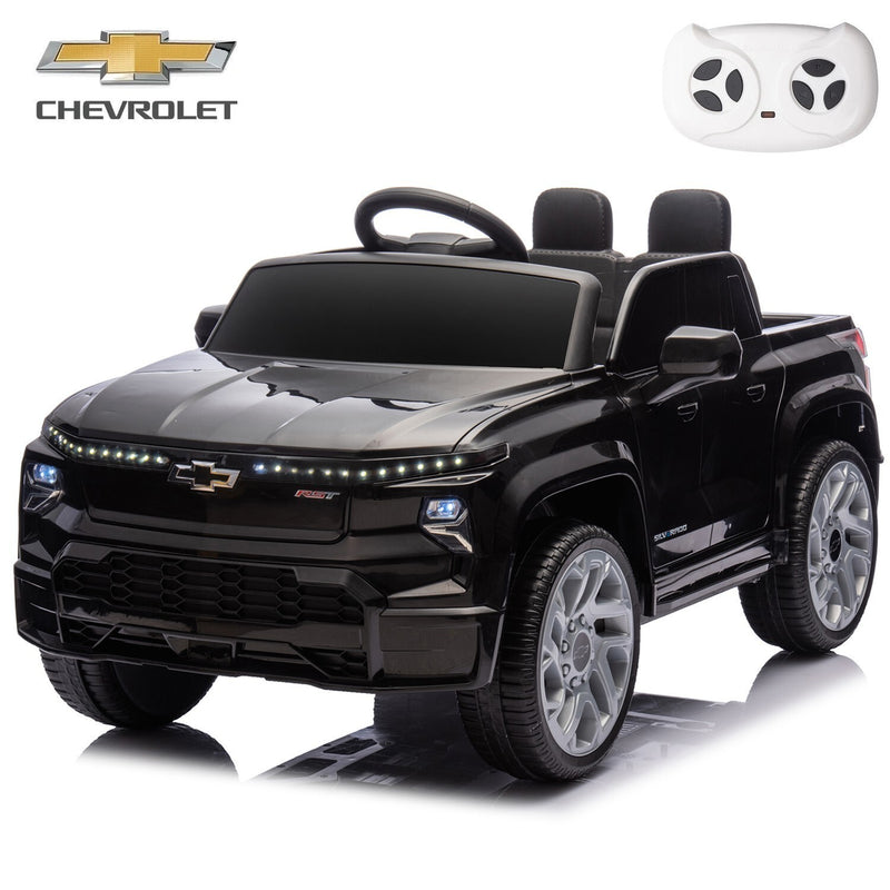 Chevrolet Silverado Kids Electric Ride-On Truck with Remote Control Toy Magic Cars 4