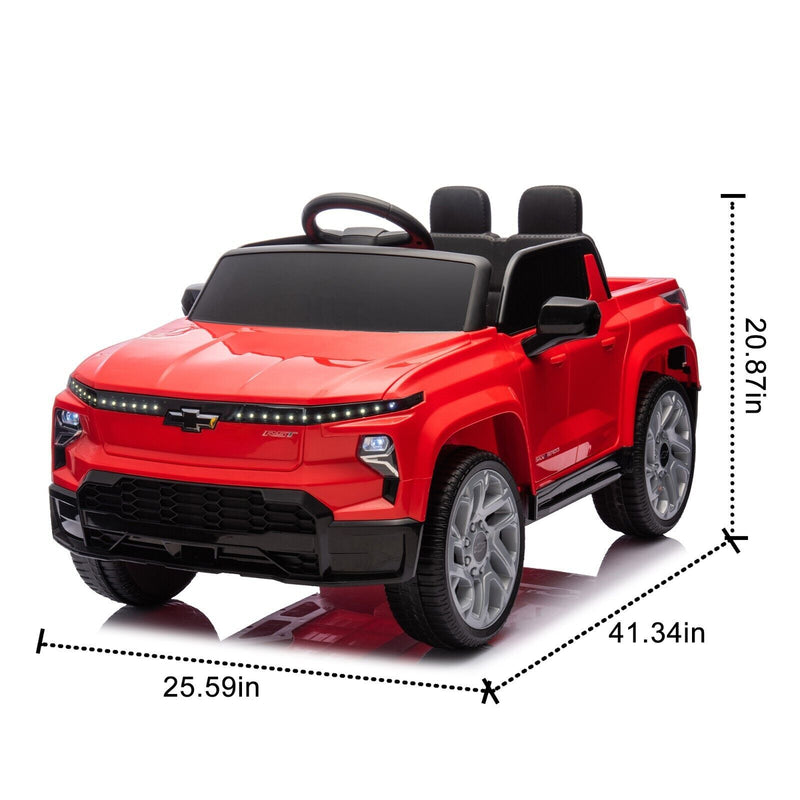 Chevrolet Silverado 24V Electric Ride-On Truck 2-Seater with Remote Control Magic Cars 7