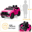 Chevrolet Tahoe Licensed Ride-On Car Toy with Remote Control, 3 Speeds, LED Lights, and Music Magic Cars 6
