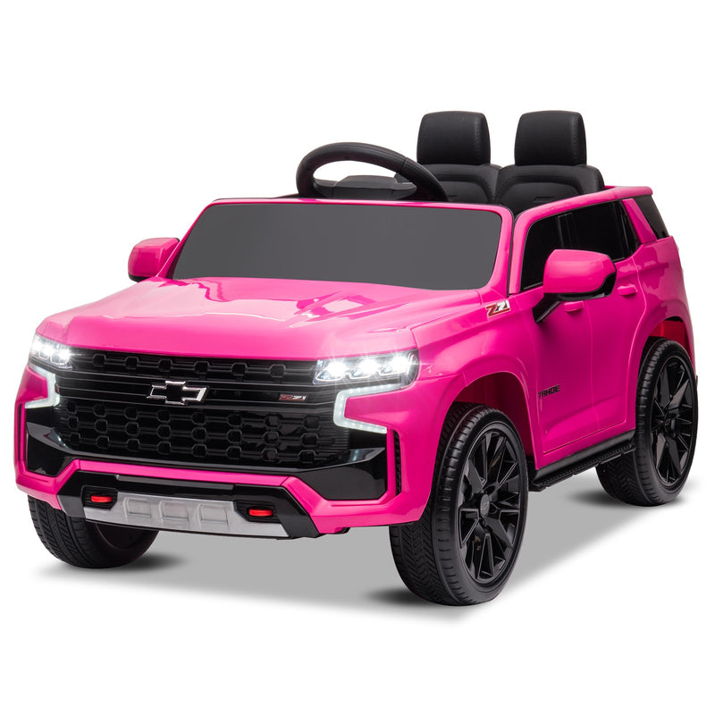 Chevrolet Tahoe Licensed Ride-On Car Toy with Remote Control, 3 Speeds, LED Lights, and Music Magic Cars Variant 0