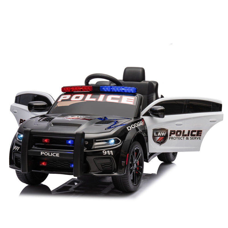 12V Licensed Dodge Charger Kids Ride-On Police Car with Parental Remote Control and Safety Features Magic Cars 10
