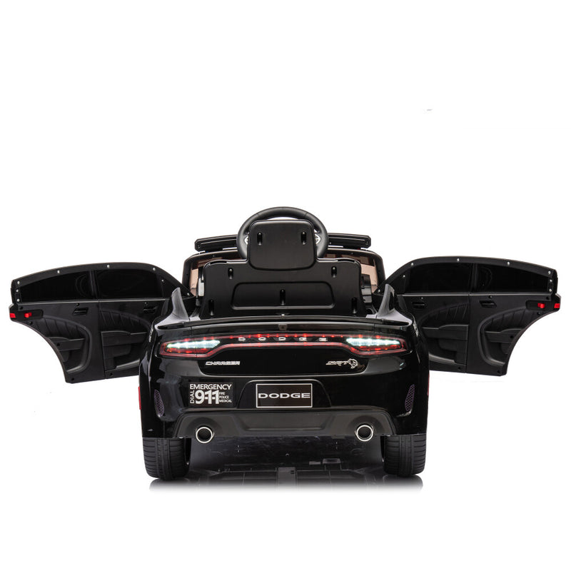 12V Licensed Dodge Charger Kids Ride-On Police Car with Parental Remote Control and Safety Features Magic Cars 11