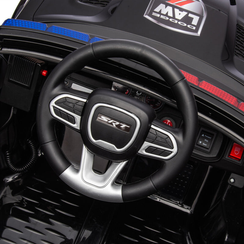 12V Licensed Dodge Charger Kids Ride-On Police Car with Parental Remote Control and Safety Features Magic Cars 18
