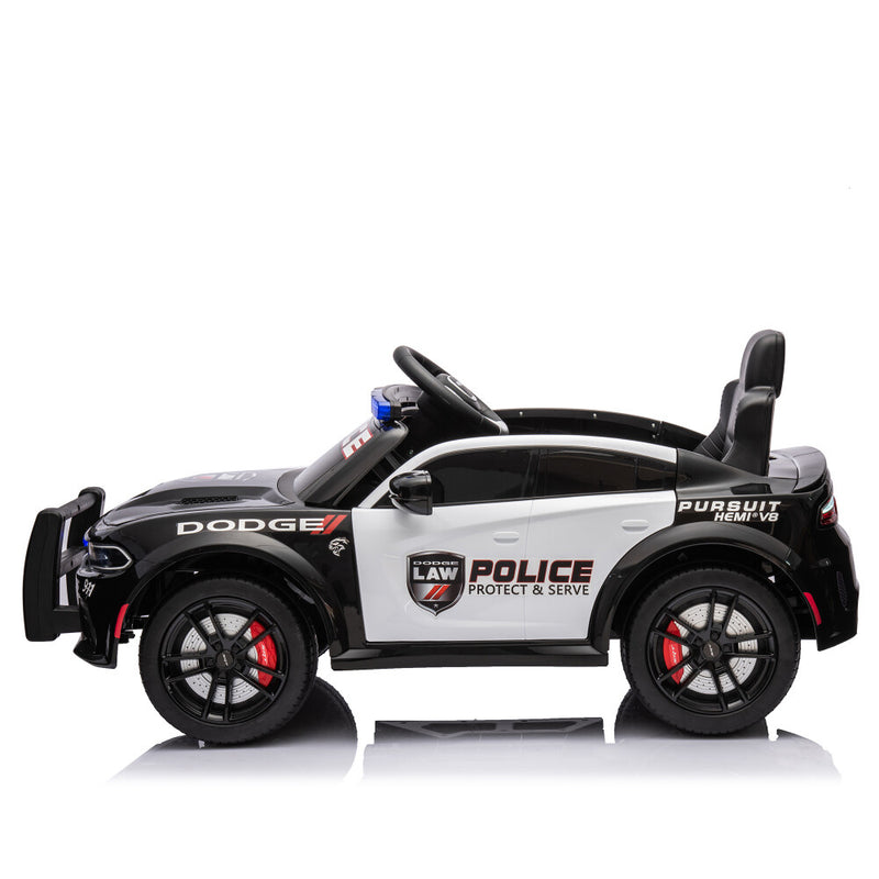 12V Licensed Dodge Charger Kids Ride-On Police Car with Parental Remote Control and Safety Features Magic Cars 6