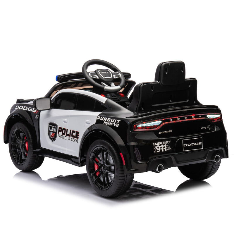 12V Licensed Dodge Charger Kids Ride-On Police Car with Parental Remote Control and Safety Features Magic Cars 7