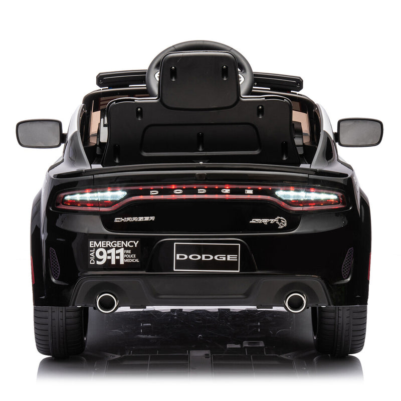 12V Licensed Dodge Charger Kids Ride-On Police Car with Parental Remote Control and Safety Features Magic Cars 8