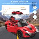 Ferrari 488 Pista Spider Ride-On Car with Speaker, Leather Seat, and Brake Magic Cars 4