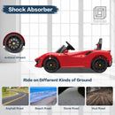 Ferrari 488 Pista Spider Ride-On Car with Speaker, Leather Seat, and Brake Magic Cars 6