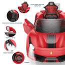 Ferrari 488 Pista Spider Ride-On Car with Speaker, Leather Seat, and Brake Magic Cars 7