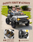 Ford Bronco Raptor 24V 2-Seater Electric Ride-On Toy for Kids Magic Cars 6