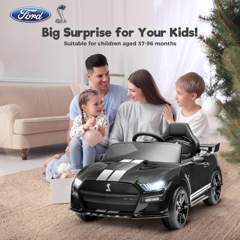 Ford Mustang Shelby GT500 12V Electric Ride-On Car with 7AH Battery and Remote Control Magic Cars 7