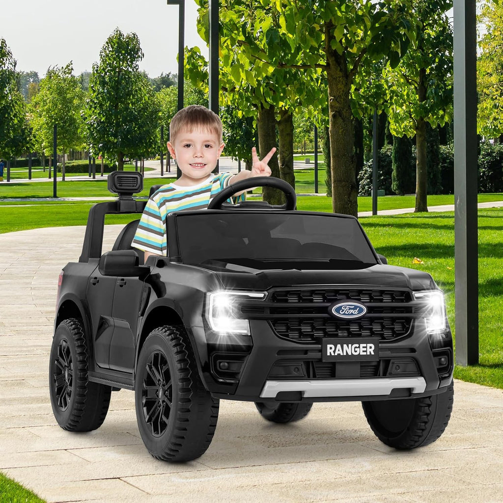 Mini Car Ranger 12V Licensed Ford Ranger Electric Ride-On Car for Kids with Remote Con