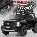 OLA KIDS 12V Electric Ford Ranger Ride-On Truck for Children - Black Magic Cars 8