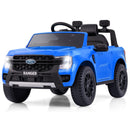 OLA KIDS 12V Electric Ford Ranger Ride-On Truck for Children - Blue Magic Cars 1