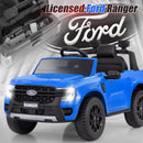 OLA KIDS 12V Electric Ford Ranger Ride-On Truck for Children - Blue Magic Cars 8