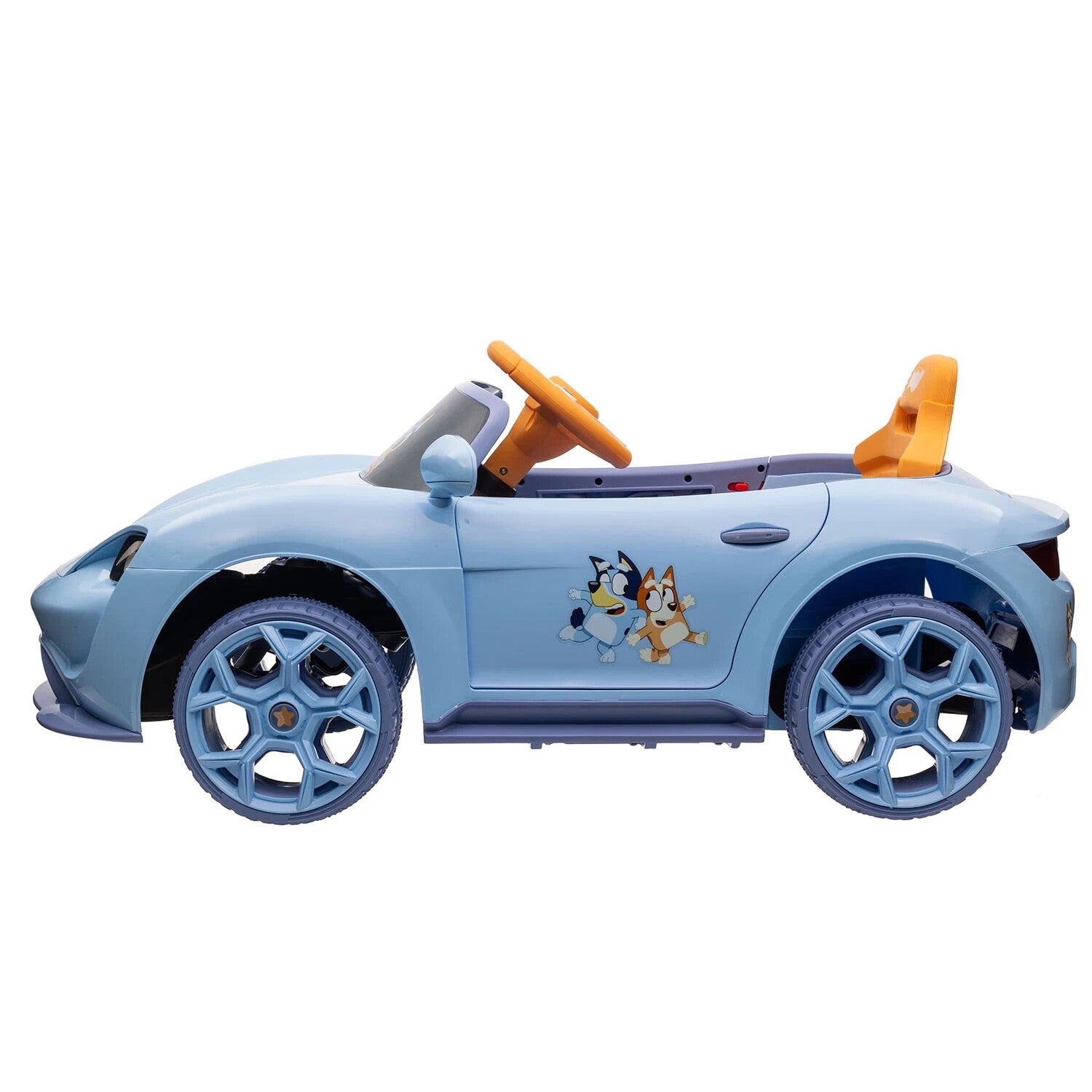 Bluey Licensed 12V Battery-Powered Convertible Ride-On for Kids
