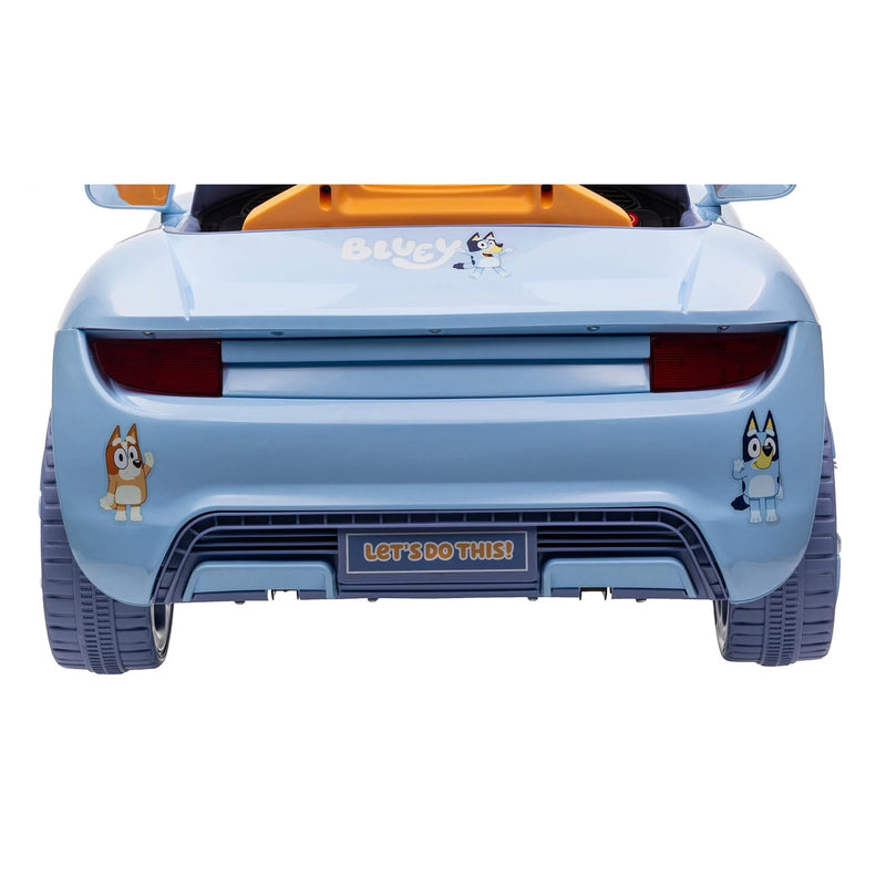 Bluey Licensed 12V Battery-Powered Convertible Ride-On for Kids Magic Cars 3