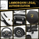 12V Licensed Lamborghini Ride-On Car with Remote Control, Hydraulic Doors, and Music Magic Cars 4