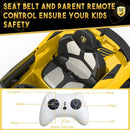 12V Licensed Lamborghini Ride-On Car with Remote Control and Hydraulic Doors Yellow Magic Cars 4
