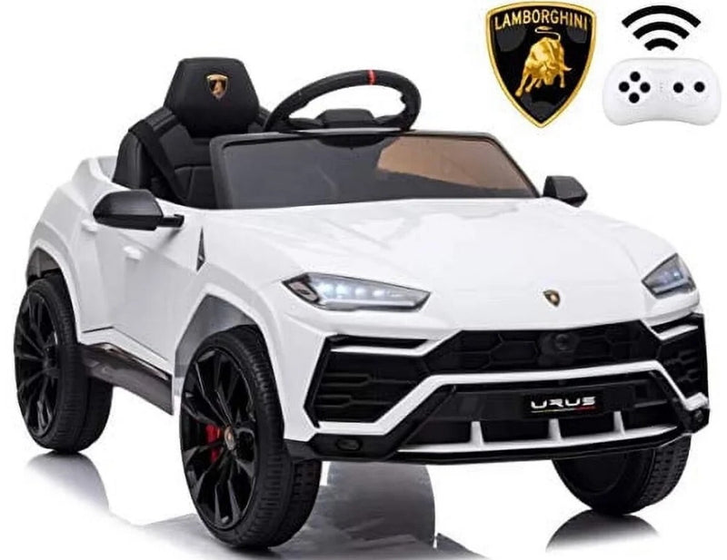 12V Battery-Powered Electric Ride-On Car Toy in White Magic Cars 0