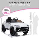 Licensed Lamborghini Urus 12V Battery-Powered Electric Ride-On Truck Toy Magic Cars 7