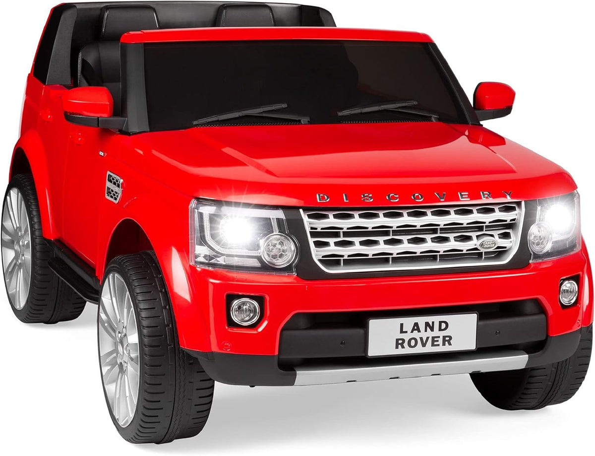 Licensed Land Rover 12V Kids 2-Seater Ride-On Car with MP3 and Remote