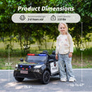 Land Rover 2-Seater 24V Electric Police Car Ride-On for Kids Magic Cars 1
