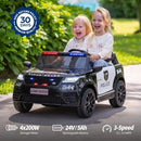 Land Rover 24V Electric Ride-On Police Car for Kids - 2 Seater Magic Cars 3