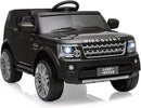 Licensed Land Rover Ride-On Car with Parent Remote Control and Shock Absorbers for Kids Black Magic Cars 0