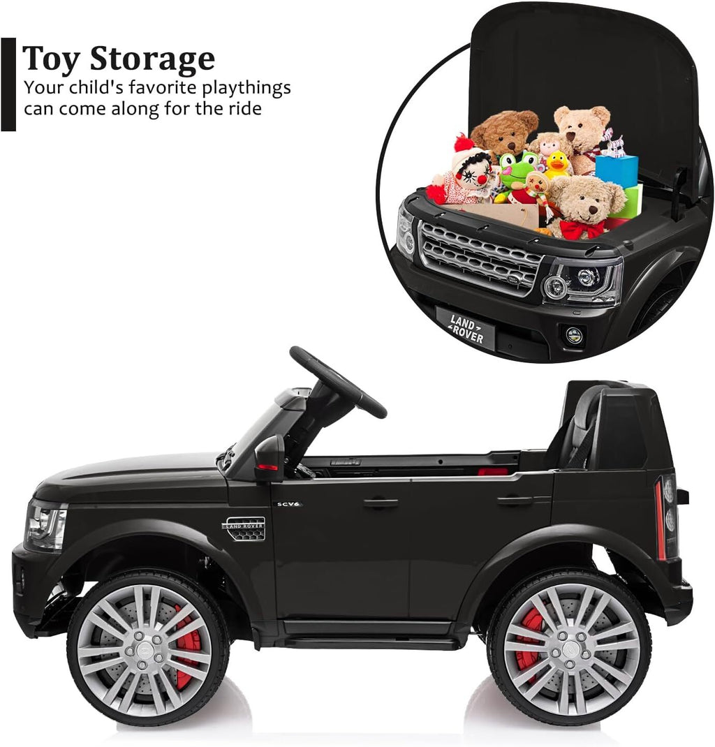 Land Rover Ride On Licensed Land Rover Ride-On Car with Parent Remote Control and Shock A