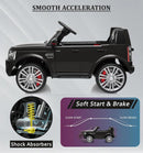 Licensed Land Rover Ride-On Car with Parent Remote Control and Shock Absorbers for Kids Black Magic Cars 6