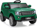 Licensed Land Rover Ride-On Car with Parent Remote Control and Shock Absorbers for Kids Green Magic Cars 0