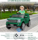 Licensed Land Rover Ride-On Car with Parent Remote Control and Shock Absorbers for Kids Green Magic Cars 5