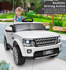 Licensed Land Rover Ride-On Car with Parent Remote Control and Shock Absorbers for Kids with Music Magic Cars 1