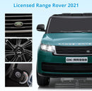 Licensed Land Rover Ride-On Car for Kids 2-Seater with Remote Control Green Magic Cars 5