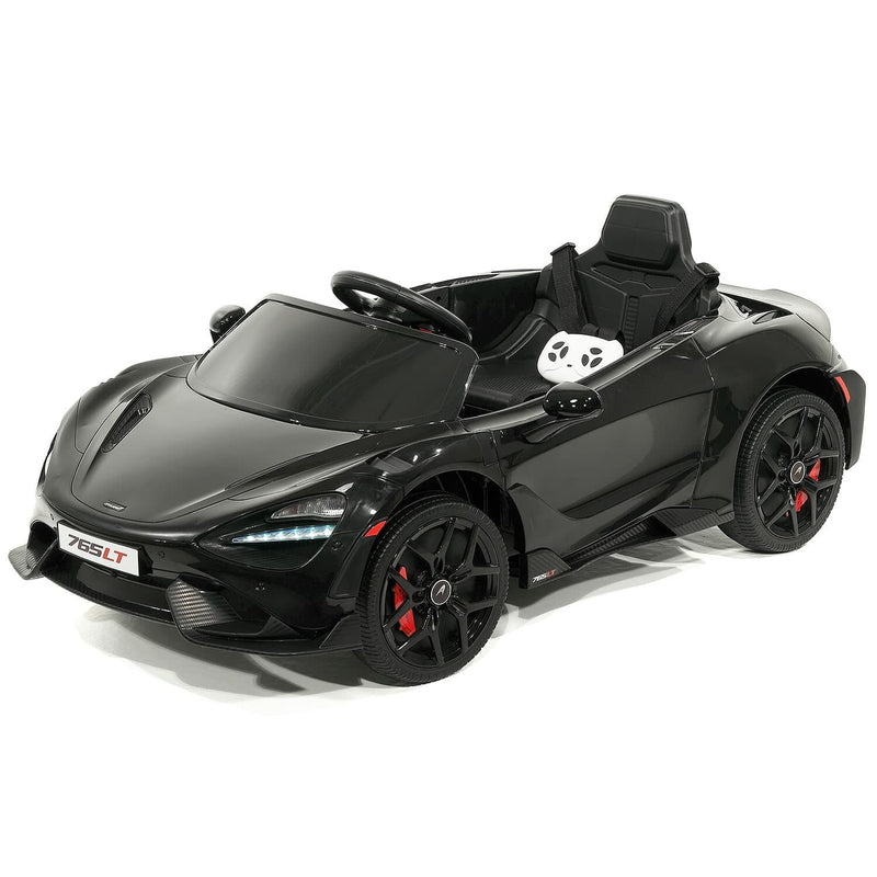 Licensed Kids 12V McLaren 765LT Ride-On Sports Car with Rubber Tires, Lights, Music, and Remote Control Magic Cars 5