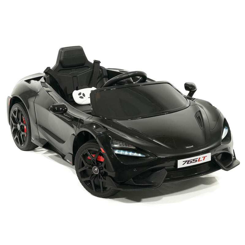 Licensed Kids 12V McLaren 765LT Ride-On Sports Car with Rubber Tires, Lights, Music, and Remote Control Magic Cars Variant 0