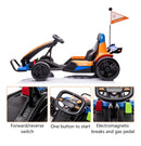 Licensed McLaren 24V Battery-Powered Kids Ride-On Go-Kart with Bluetooth and 2-Speed Modes Magic Cars 6