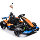 Mclaren Kids 24V Battery-Powered Ride-On Go-Kart Toy with Bluetooth Magic Cars 2