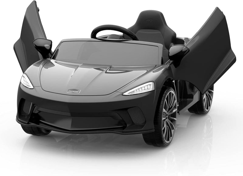 Licensed McLaren Ride-On Car with Hydraulic Doors, Remote Control, and 2 Speeds - Black Magic Cars Variant 0