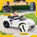 Licensed McLaren Ride-On Car with Hydraulic Doors, Remote Control, 2 Speeds, and Music Magic Cars 1