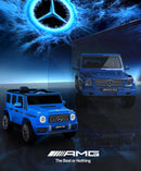 Mercedes-Benz AMG G63 Blue All-Terrain Ride-On Toy for Kids Magic Cars 1
