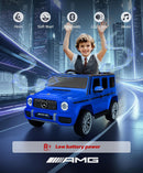 Mercedes-Benz AMG G63 Blue All-Terrain Ride-On Toy for Kids Magic Cars 5