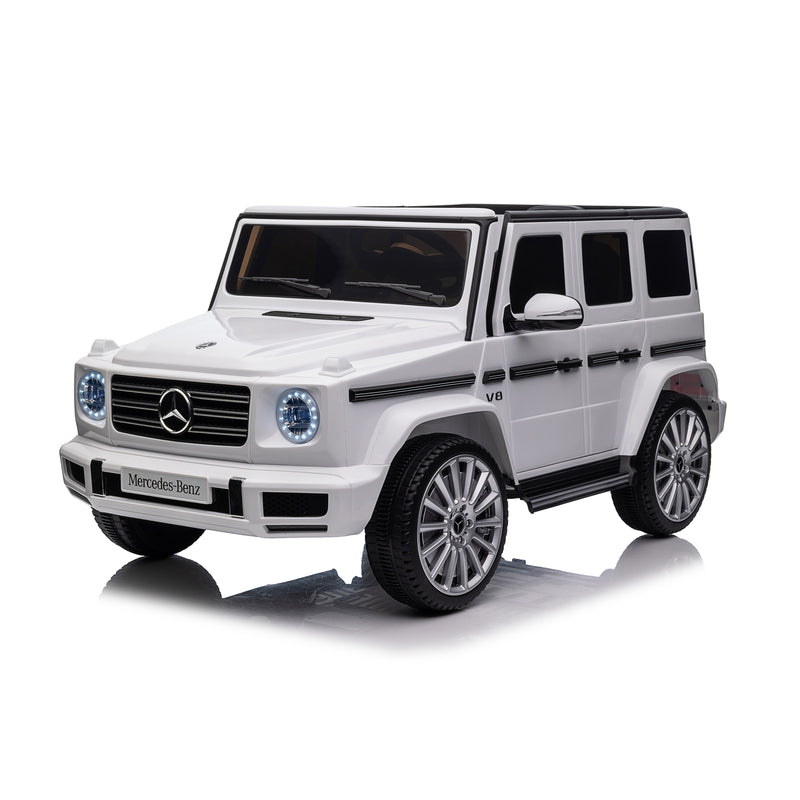 Licensed Mercedes-Benz G500 24V Battery-Powered Kids Ride-On Truck with Remote Control Magic Cars 0