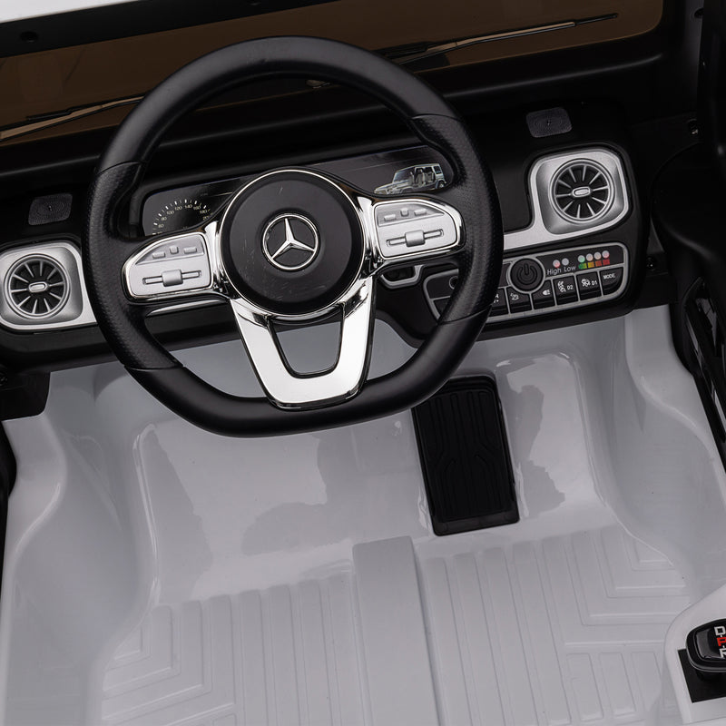 Licensed Mercedes-Benz G500 24V Battery-Powered Kids Ride-On Truck with Remote Control Magic Cars 14