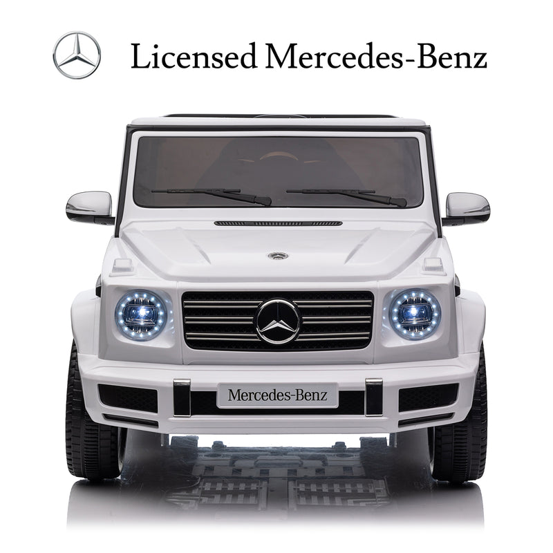 Licensed Mercedes-Benz G500 24V Battery-Powered Kids Ride-On Truck with Remote Control Magic Cars 1
