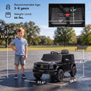 Mercedes-Benz G580 12V Kids Ride-On Car with Remote Control - Black Magic Cars 3