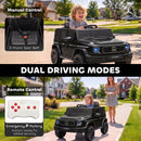 Mercedes-Benz G580 12V Kids Ride-On Car with Remote Control - Black Magic Cars 6