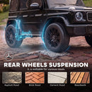 Mercedes-Benz G580 12V Kids Ride-On Car with Remote Control - Black Magic Cars 7