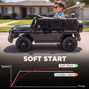 Mercedes-Benz G580 12V Kids Ride-On Car with Remote Control - Black Magic Cars 8